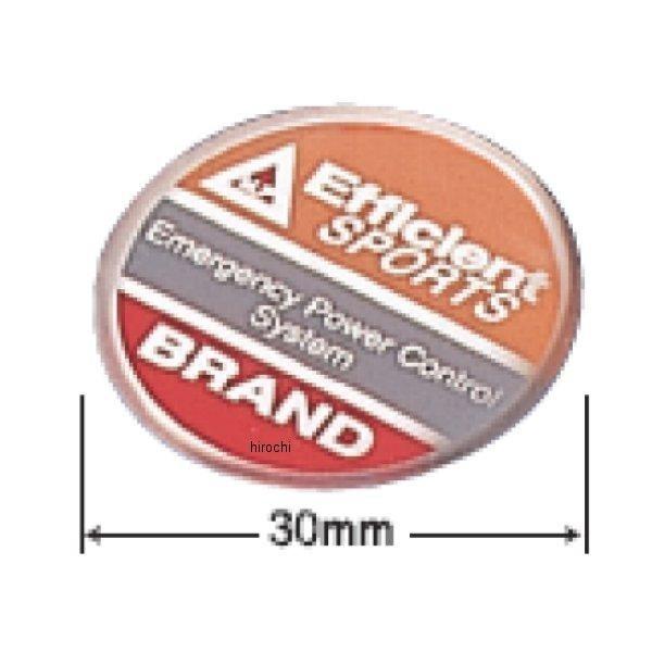 【メーカー在庫あり】 000205 ポッシュ POSH Efficient sportsマルバッジ 30mm JP店 |  | 01
