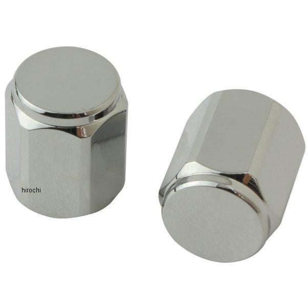 【メーカー在庫あり】 000804 ポッシュ POSH エアーバルブキャップ ヘックス プレーン 2個入り メッキ JP店 | POSH