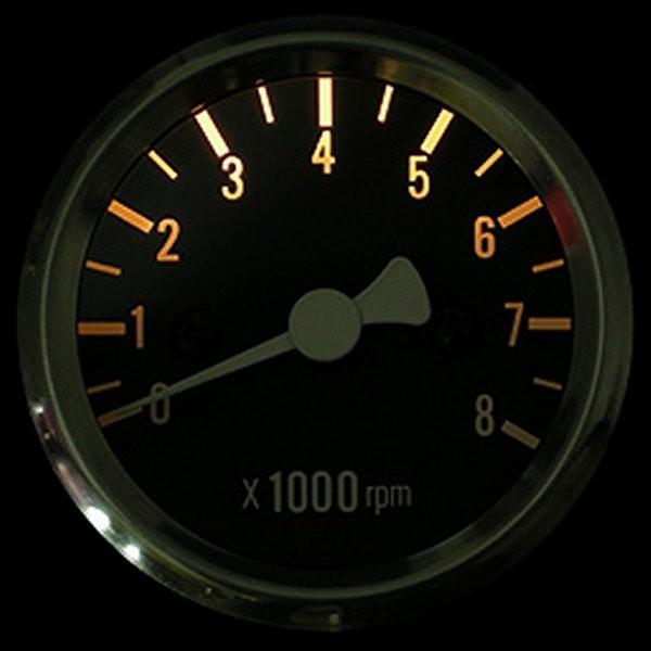メーカー在庫あり】 001296 ネオファクトリー 48mm タコメーター 黒盤