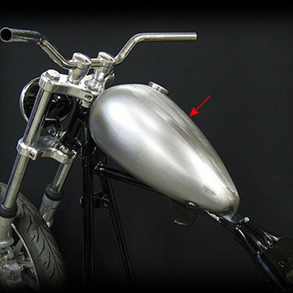 ナローマスタングタンク　黒 ナローマスタングタンク 2.2ガロン チョッパー ボバー - KMF