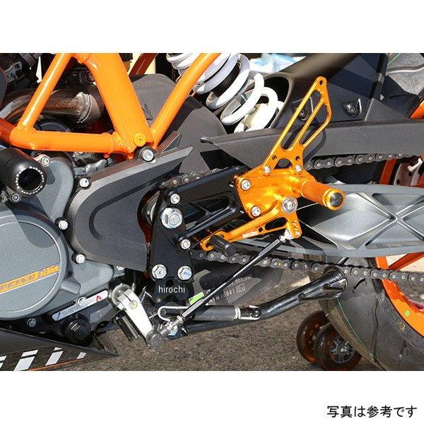 002-KT009SV BabyFace ベビーフェイス パフォーマンスステップキット 14年-17年 RC125/390 シルバー JP店の画像