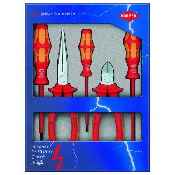 【メーカー在庫あり】 002013-KP クニペックス KNIPEX 絶縁ツールパック JP店