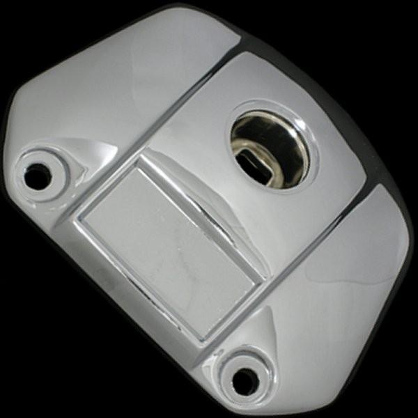 【メーカー在庫あり】 003097 ネオファクトリー ナローグライド用 ヘッドライトバイザー クローム プレーン JP店