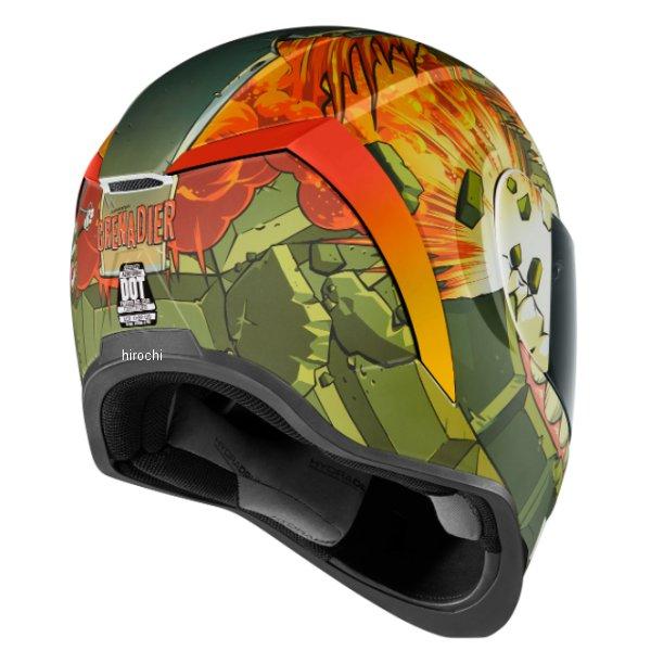 0101-14744 アイコン ICON フルフェイスヘルメット AIRFORM GRENADIER