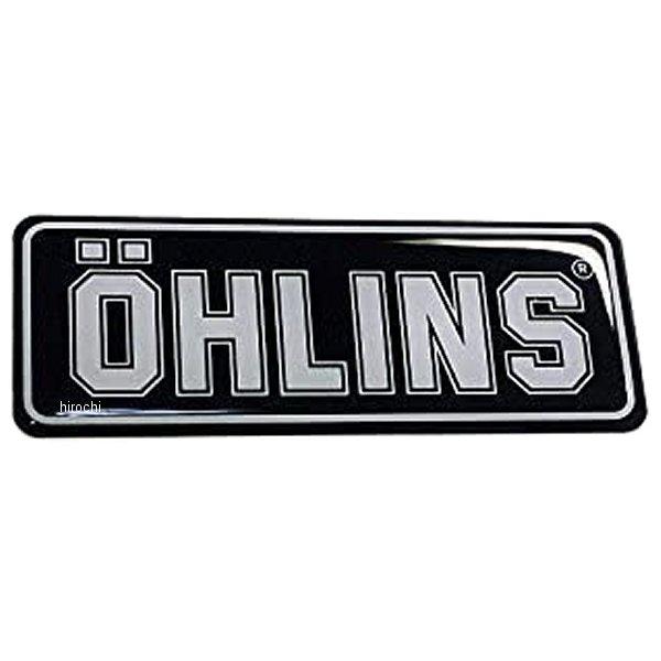 OHLINS（オーリンズ） 01196-01 エンブレムステッカー 白/黒 JP店