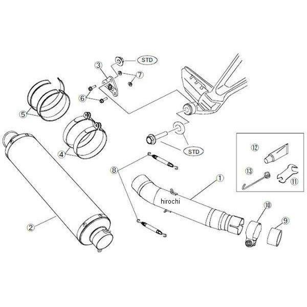 早い者勝ち モリワキZERO チタンカーボン　フルエキマフラー Amazon.co.jp: モリワキ(MORIWAKI) フルエキゾーストマフラー