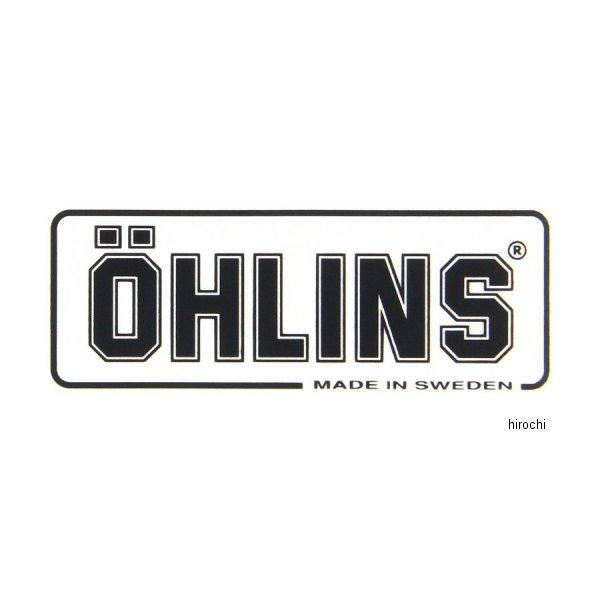 0191-48 オーリンズ OHLINS クリアステッカー 35mmx14mm 黒 JP店 | OHLINS