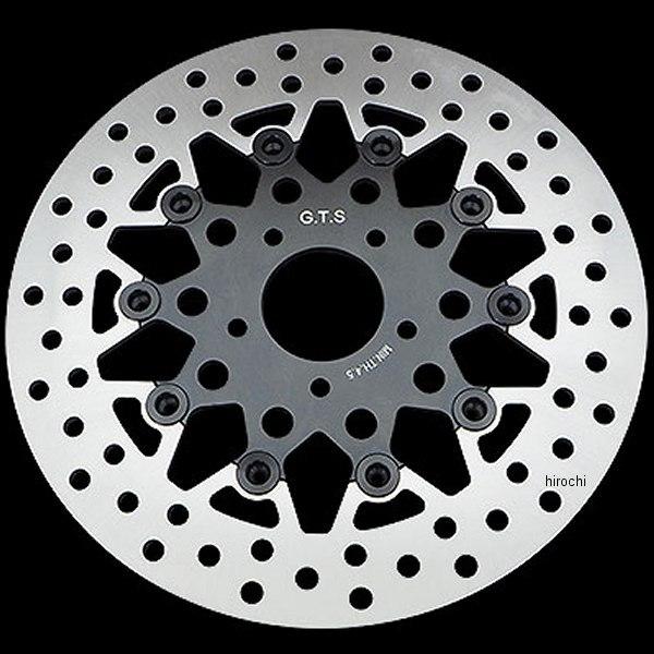 【製造会社棚卸し資産あり】 025548 ジーティーエス G.T.S フローティングローター 11.8in 向こう正面 メッシュ 黒 JP店 その他ブレーキパーツ-ブレーキパーツ