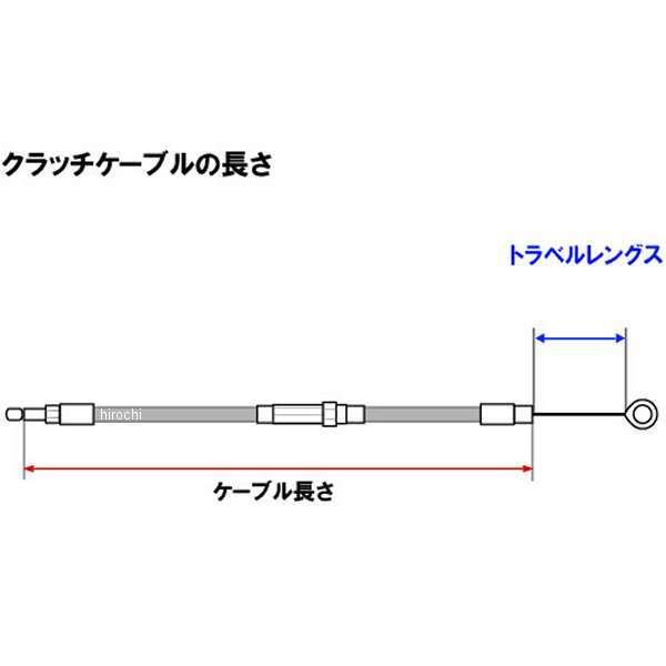 【メーカー在庫あり】 026171 ネオファクトリー クラッチケーブル 67インチ プラチナコート XL用 JP店_2