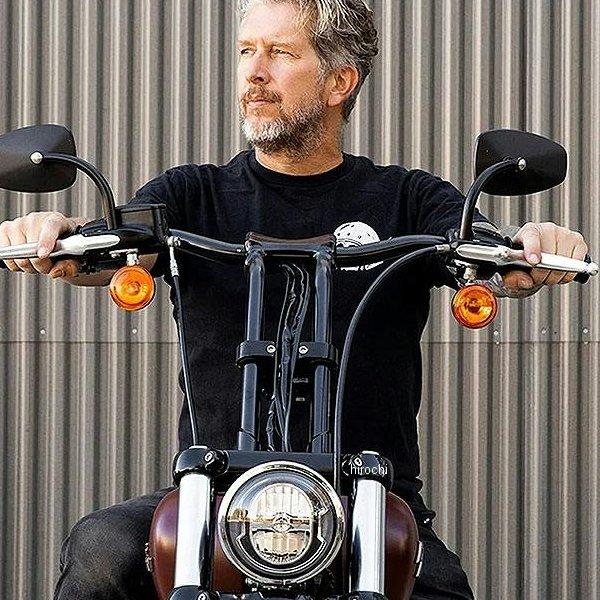 Biltwell 10in マードックプルバックライザー ブラック