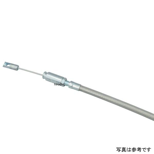 【メーカー在庫あり】 035829 ネオファクトリー 46in アッパークラッチケーブル 18年以降 ハーレー M8用 ステンレス/クローム JP店の画像