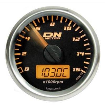 【メーカー在庫あり】 05-05-0078 SP武川 Φ48スモールDNタコメーター&サーモメーター DC/AC12V 汎用 オレンジLED JP店