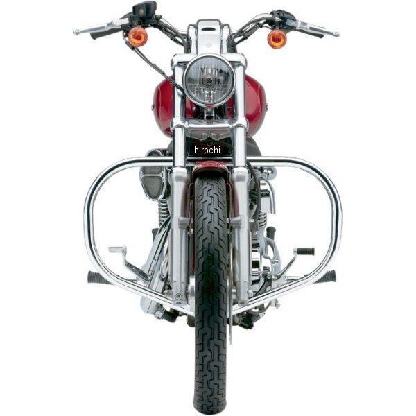 Harley Davidson - 【USA棚卸し資産あり】 0505-1104 コブラ COBRA 発動機かばい立て 判定基準太さ 00年-17年 FLSTF/ FLSTN クローム JP店 エンジンガード-車、バイク、自転車