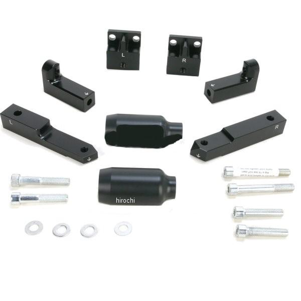 【USA棚卸し資産あり】 0505-1312 パワースタンドレーシング Powerstands 枠組み スライダー 13年 ニンジャ 300 黒 JP店 車、バイク、自転車-フレーム-バイク