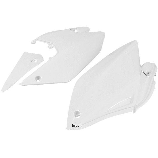 【USA在庫あり】 0520-0281 ユーフォープラスト UFO PLAST サイドパネル 04年以降 CRF250X 白 JP店