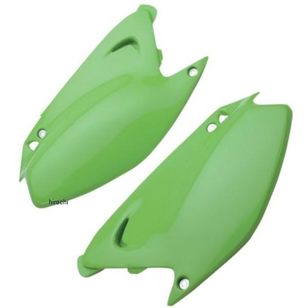 【USA在庫あり】 0520-0290 ユーフォープラスト UFO PLAST サイドパネル 03年-07年 KX250、KX125 KXグリーン JP店