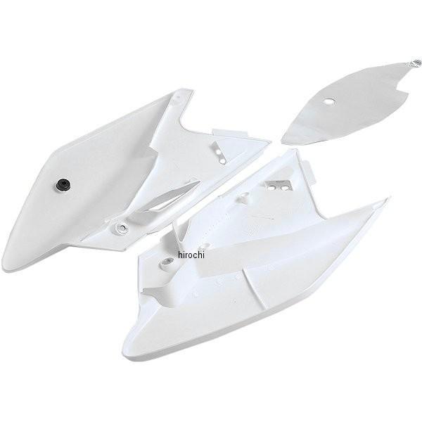 【USA在庫あり】 0520-0384 ユーフォープラスト UFO PLAST サイドパネル 06年-08年 KX250F 白 JP店の画像