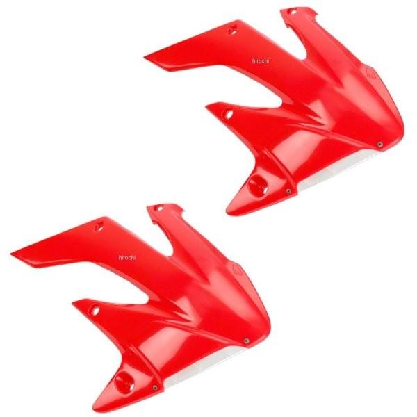 【USA棚卸し資産あり】 0520-0574 犀クラ CYCRA ラジエーターシュラウド 04年-09年 CRF250R、CRF250X 赤 JP店 その他バイクパーツ、アクセサリー用品-車、バイク、自転車-バイク