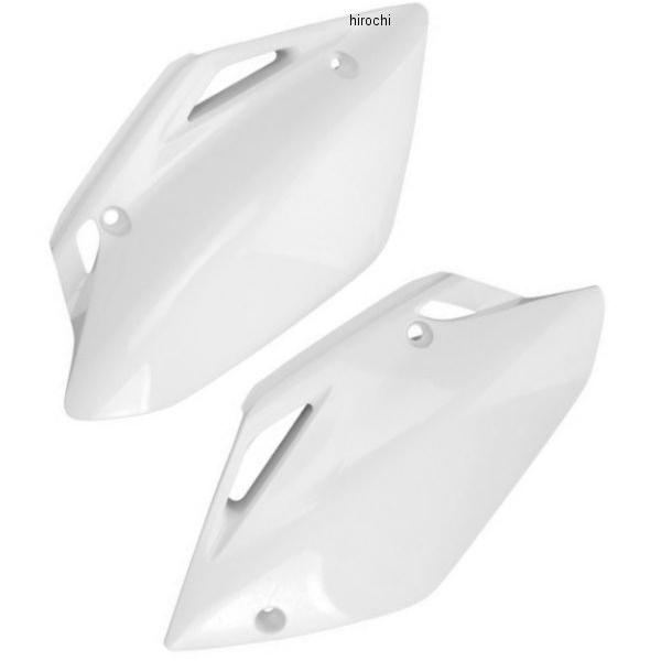 【USA在庫あり】 0520-0589 ユーフォープラスト UFO PLAST サイドパネル 07年以降 CRF150R 白 JP店