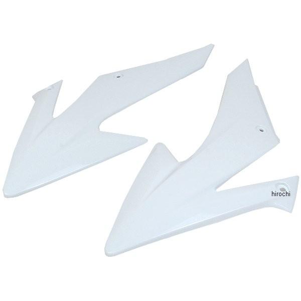 【USA在庫あり】 0520-1015 ユーフォープラスト UFO PLAST ラジエーターカバー 06年以降 CRF230F 白 JP店