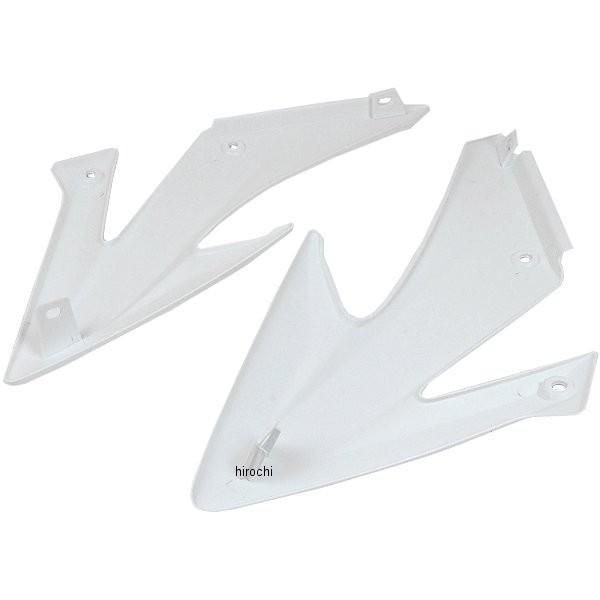【USA在庫あり】 0520-1015 ユーフォープラスト UFO PLAST ラジエーターカバー 06年以降 CRF230F 白 JP店の画像