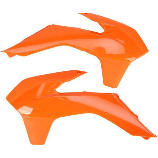 【USA在庫あり】 0520-1126 ユーフォープラスト UFO PLAST ラジエーターカバー 14年-15年 KTM 250EXC オレンジ JP店