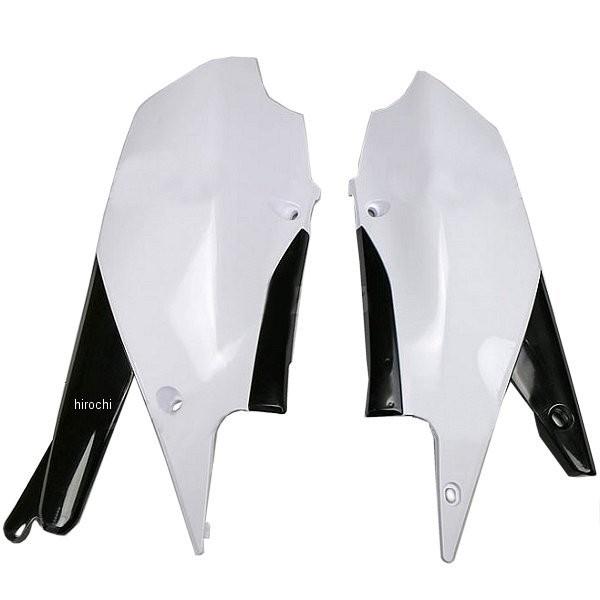 【USA在庫あり】 0520-2335 ユーフォープラスト UFO PLAST サイドパネル 18年 YZF450 白 JP店