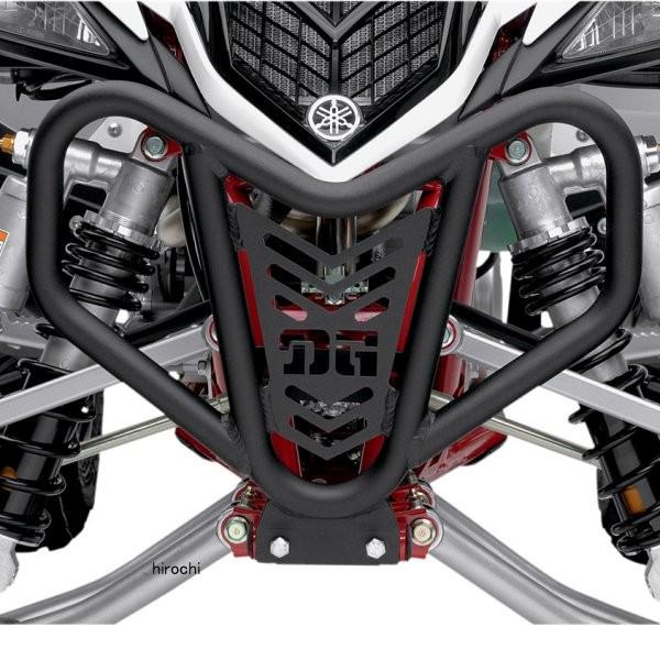 【USA在庫あり】 0530-0961 DGパフォーマンス DG Performance フロントバンパー V-ライト 04年-13年 ヤマハ YFZ450 黒 JP店