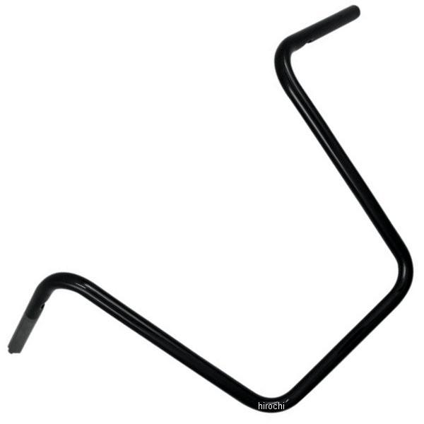 【USA在庫あり】 0601-1223 DRAG 1インチ ハンドルバー エイプ 16インチ 08年以降 FLHR 黒(つや有り) JP店