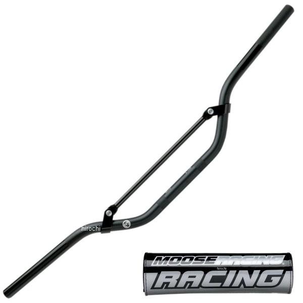 【USA在庫あり】 0601-1737 ムースレーシング MOOSE RACING 22mm ハンドルバー コンペティション CR アルミ LOW 黒 JP店