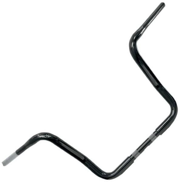 0601-2747 DRAG 1.25インチ バッファローバー エイプ 17インチ 08年-13年 FLHT/FLHX 黒(つや有り) JP店