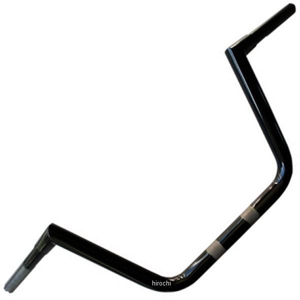 【USA在庫あり】 0601-3362 LAチョッパーズ LA Choppers 1.25インチ ハンドルバー Big Twin 10インチ 黒(つや有り) JP店