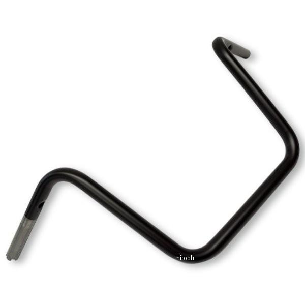 【USA在庫あり】 0601-3490 DRAG 1インチ ハンドルバー エイプ 12インチ 08年以降 FLHR 黒(つや消し) JP店