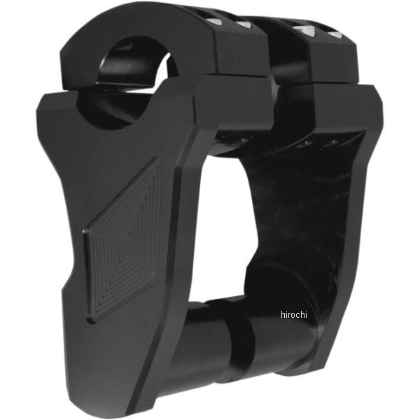 【USA在庫あり】 0602-0845 ロックス スピード FX Rox Speed FX 1インチハンドルバー 3インチ(76mm)高 ピボット ライザー 黒 JP店
