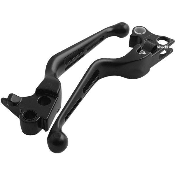 【USA在庫あり】 0610-0142 DRAG レバーセット スロット 96年以降 BigTwin 黒(つや消し) JP店の画像