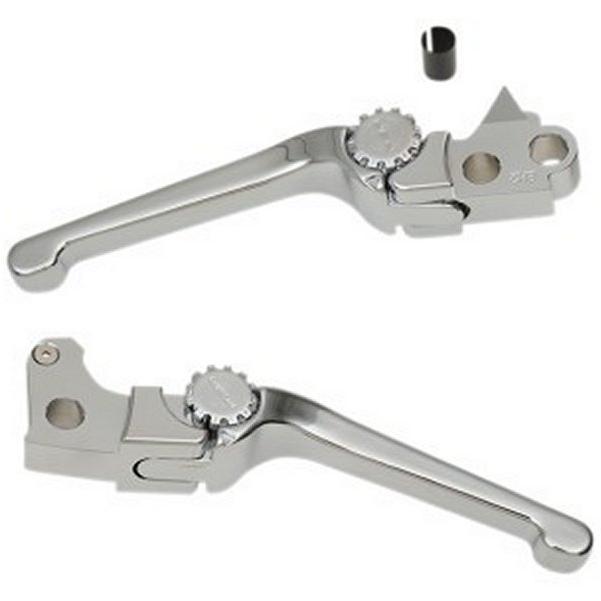 【USA在庫あり】 0610-2039 パワースタンド Powerstands レバーセット 調整可能 アンセム 03年-12年 CVOモデル クローム JP店