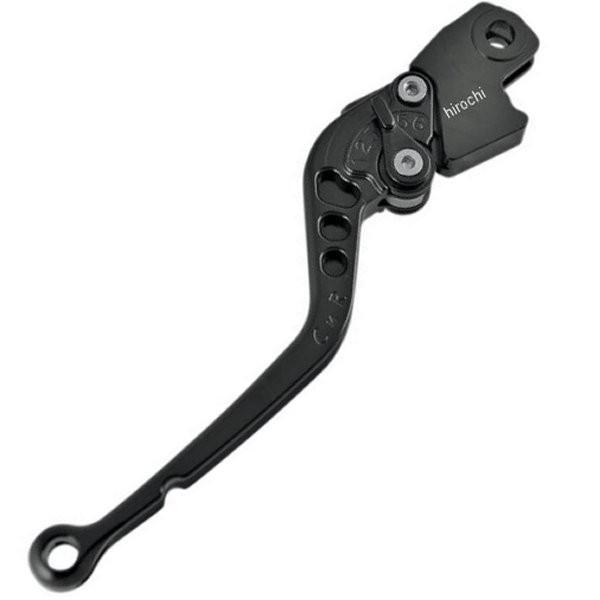 【USA在庫あり】 0613-0548 パワースタンド Powerstands クラッチレバー Click 'N Roll ロング VTX1300、CBR、CB 黒 JP店