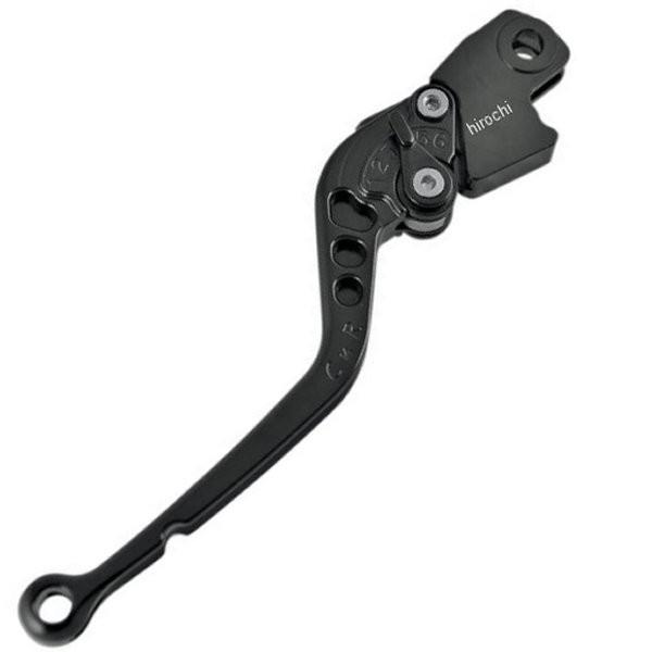 【USA在庫あり】 0613-0560 パワースタンド Powerstands クラッチレバー Click 'N Roll ロング 91年-13年 ZR750、ER-6N、EX650 黒 JP店