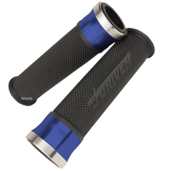 0630-1790 ドリブンレーシング Driven Racing グリップ HALO 7/8インチハンドル用 青/黒 JP店