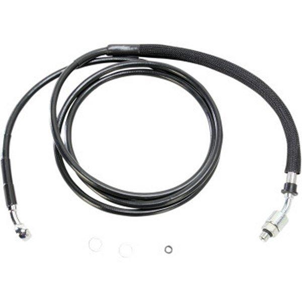 【USA在庫あり】 0661-0010 DRAG クラッチケーブル 13年-16年 CVO +12インチ 82.125インチ 黒 JP店
