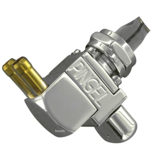 【USA在庫あり】 0705-0049 ピンゲル PINGEL フューエル バルブ 22mm デュアル 90°5/16\" ポリッシュ JP店"