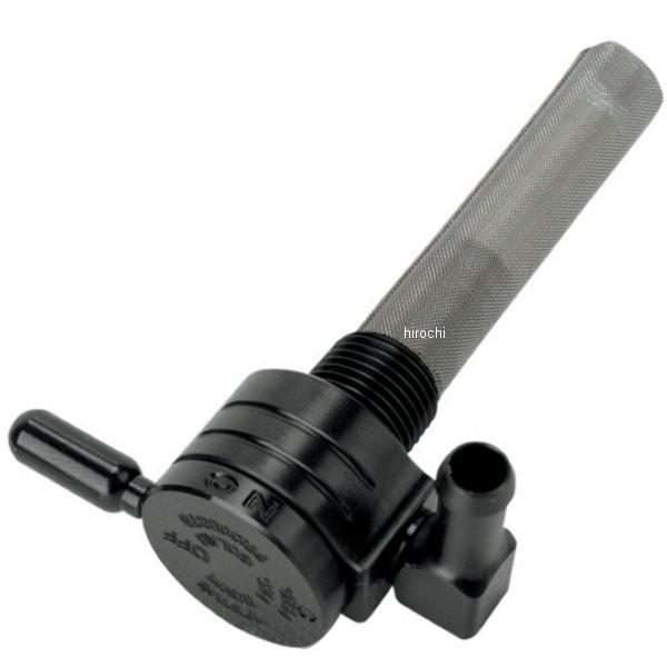 【メーカー在庫あり】 75-516B-BLK ゴランプロダクツ Golan Products フューエル ペットコック 3/8\"(9.5mm)NPT 後方 黒 JP店"_1