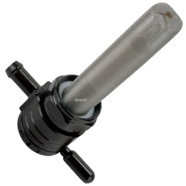 【メーカー在庫あり】 76-312S-BLK ゴランプロダクツ Golan Products フューエル ペットコック 22mm ストレート 黒 JP店