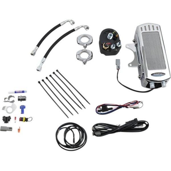【USA在庫あり】 0713-0161 ウルトラクール UltraCool オイルクーラーキット サイド取付 FXD クローム JP店