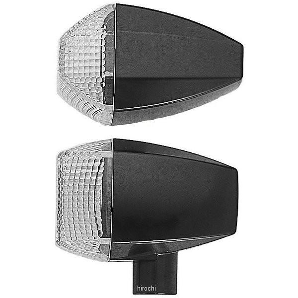 071462-06 ポッシュ POSH LED ZRウインカーセット スタンダードタイプ 94年-02年 ZRX1100、ZRX400 黒/クリア JP店