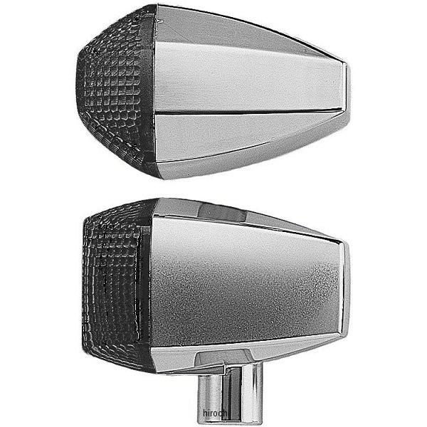 071463 ポッシュ POSH LED ZRウインカーセット スタンダードタイプ 94年-02年 ZRX1100、ZRX400 クローム/スモーク JP店
