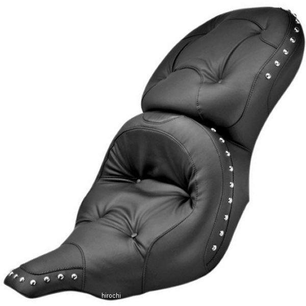 【USA在庫あり】 0801-0297 マスタング Mustang シート Ultra Touring 97年-07年 FLHT リーガル クロームスタッド JP店