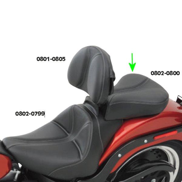 【USA在庫あり】 0802-0800 サドルメン Saddlemen ピリオンパッド Dominator FLSTF/B JP店_1