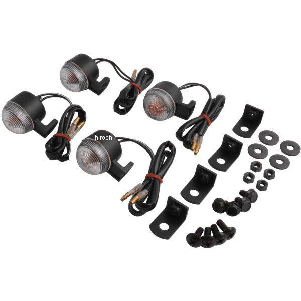 09-03-291 SP武川 ラバーウインカー セット (クリアレンズ＆ブラックボディー) Ape50/100 HD店