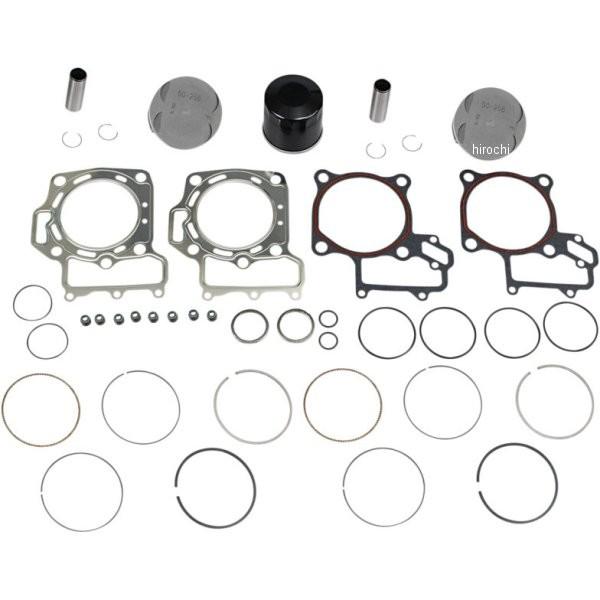 【USA在庫あり】 0903-1402 WSM トップエンド補修キット 0.25mmオーバーサイズ 05年-13年 カワサキ KVF 650 Brute Force 4x4 JP店